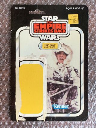 Han Solo (hoth Outfit),  31 Back - Vintage Star Wars Empire Strikes Back Card Bac