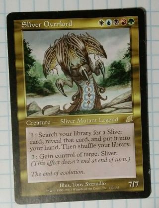 Mtg Magic The Gathering Sliver Overlord Scourge Hp