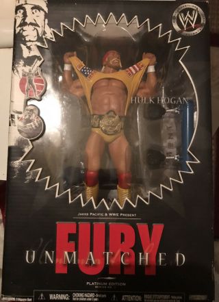 Wwe Unmatched Fury Hulk Hogan Figure Jakks Classic Superstars Wwf Hollywood Nwo