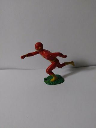 Vintage 3 Inch The Flash Figure - 1966 Ideal Justice League Playset - Rare