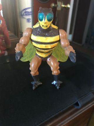 Vintage He - Man Motu Buzz Off Action Figure Masters Of The Universe