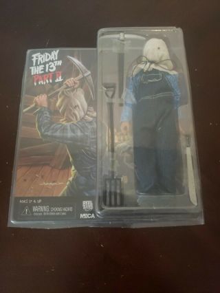 Jason Voorhees Friday The 13th Part Ii 2 Retro Clothed 8 " Neca 2014 Opened