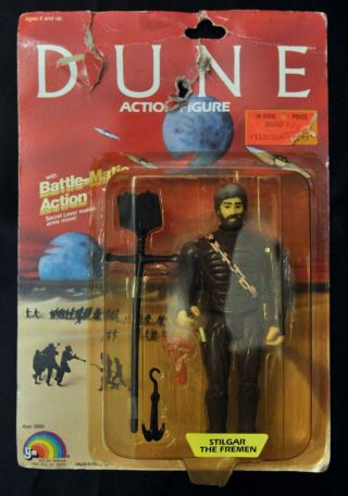 Vintage Dune Movie - Stilgar Action Figure - Noc 1984 Ljn