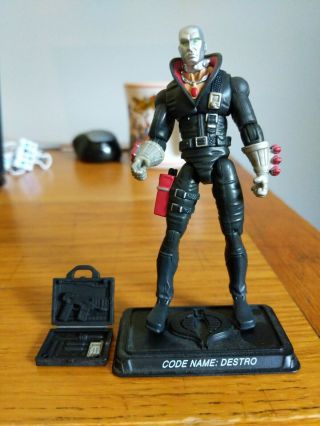 Gi Joe Cobra 25th Anniversary Destro V1 Loose