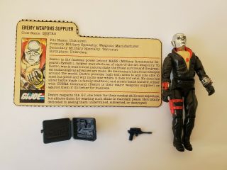 Vintage G.  I.  Joe Destro1983 Enemy Weapons Supplier
