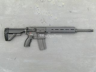 1/6 Scale Toy Rifle - Black Hk M38 5.  56mm Rifle