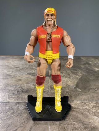 Custom Hulk Hogan Wwe Wcw Mattel Elite Figure Hall Of Fame Target Exclusive