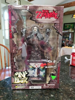 Rob Zombie " N " The Box Mcfarlane Art Asylum Volume 1 Figure Dragula