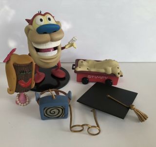 Palisades Nickelodeon Toys Ren And Stimpy Show Stimpy Action Figure 2004