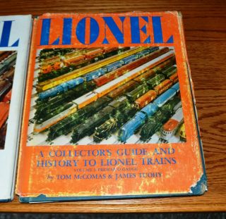 Lionel collectors guide and history volumes 1,  3 & 6 mccomas & tuohy 2