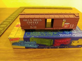 Vintage Ho Gauge Model Train Hills Brothers Coffee Box Car Box Is Not