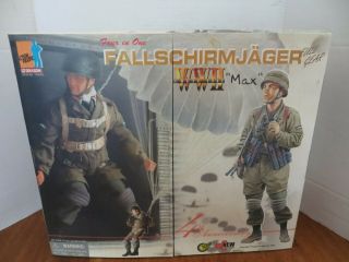 Dragon Four In One 4th Anniversary Fallschirmjager Wwii " Max " With Full Gear