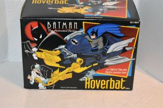 Batman The Animated Series Hoverbat Vehicle - 1992 - Kenner Mib