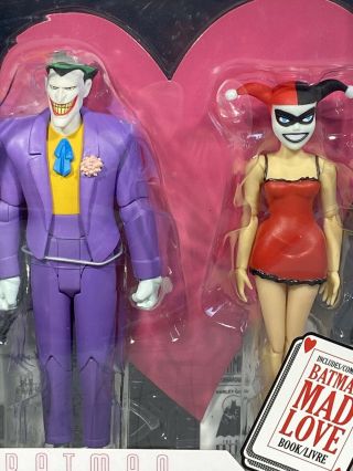 Batman Animated Series Joker & Harley Quinn Mad Love 2 Action Figures 2