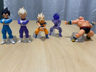 Dragon Ball Figure Capsule Gashapon Son Goku Vegeta Nappa Japan Rare