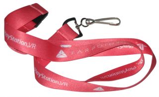 Playstation Vr Farpoint Video Game Promo Pink Lanyard