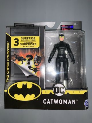 2020 Spin Master Dc The Caped Crusader Catwoman 4 " 1st Edition
