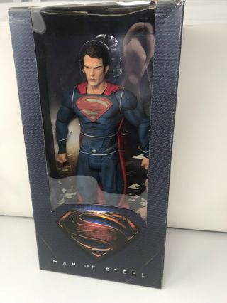 Neca Man Of Steel Action Figure 1/4 Scale Superman Henry Cavill Reel Toys Nib B -