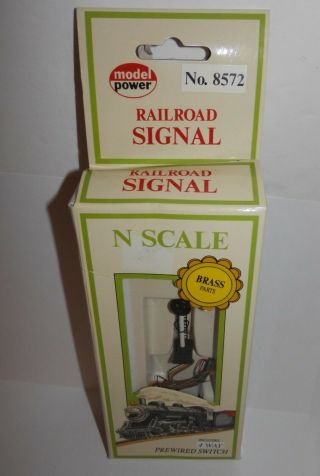 Model Power N Scale Target Signal 8572