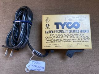 Vintage Tyco Ho Scale Electric Power Pack Train Transformer Model 899b Rr