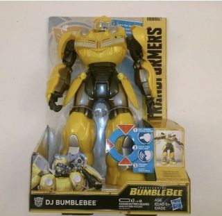 Transformers: Bumblebee Movie Toys,  Dj Bumblebee - Singing And Dancing