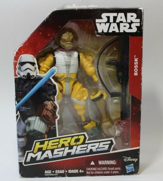 Star Wars Hero Mashers Bossk By Hasbro -