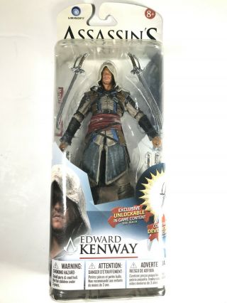 Assassin’s Creed Edward Kenway Figure Mcfarlane Toys Nib Ubisoft Series 1