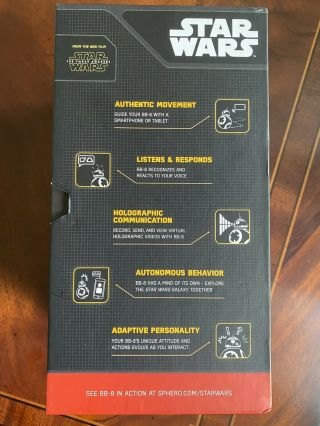 Sphero Star Wars BB - 8 App - enabled Droid Disney,  in Package R001ROW 3