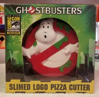 Ghostbusters Slimed Logo Pizza Cutter Sdcc San Diego Comic Con 2015 Exclusive