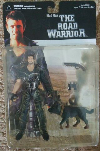 Mad Max The Road Warrior With Dog Movie Action Figure N2 Toys 2000 A77