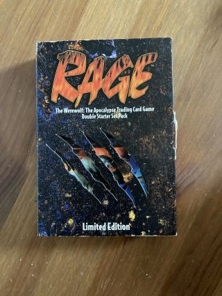 Rage The Werewolf The Apocalypse Trading Card Game Double Starter Set Pack