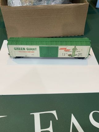 Vintage Tyco Ho Scale Green Giant Box Car Advertising Billboard Rare Complete