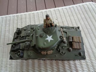 21st Century Toys 2000 Ultimate Soldier 1:18 M4 Sherman Tank & Soldier Driver
