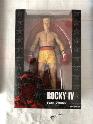 Rocky Iv Ivan Drago 7 " Action Figure 40th Anniversary Yellow Trunks