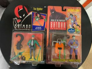 1992 Batman The Animated Series The Riddler & 1994 Mask Of The Phantasm Joker 2