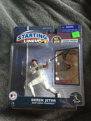Starting Line Up 2 Derek Jeter York Yankees