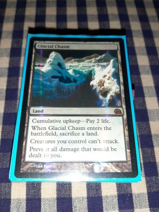 1x Glacial Chasm - From The Vault: Realms - Nm