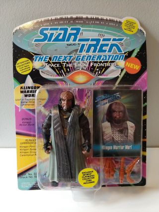 Star Trek Klingon Warrior Worf Action Figure,  6024