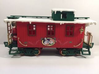 Bright Train North Pole Christmas Express Train Caboose Car Only G Guage