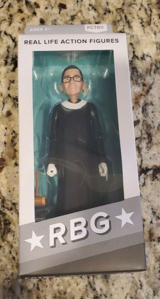 Fctry Rbg Justice Ruth Bader Ginsburg Real Life Action Figure Supreme Court