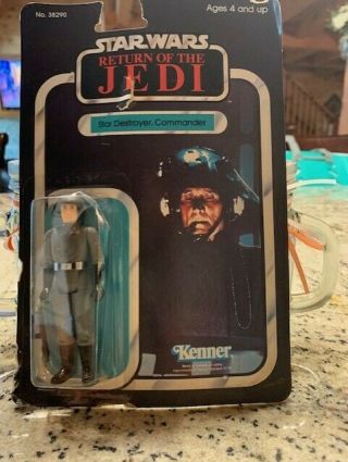 Star Destroyer Commander 1983 Kenner Star Wars Return Of The Jedi Figure 38290