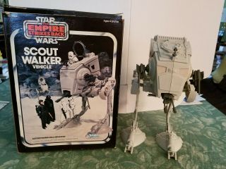 1982 Kenner Star Wars Empire Strikes Back Scout Walker Vehicle