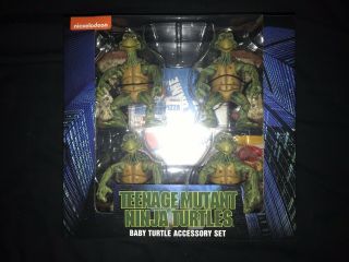 Neca Tmnt,  Baby Turtle Accessory Set,