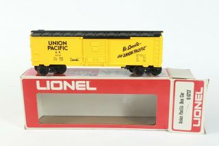 Lionel 6 - 9717 Union Pacific Boxcar Ln - Vintage - - Look