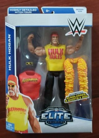 Wwe Elite Mattel Series 34 Hulk Hogan