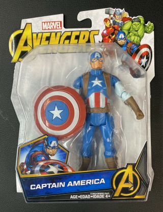 Marvel Avengers Captain America 6 Inch Action Figure 2017 Nrfp