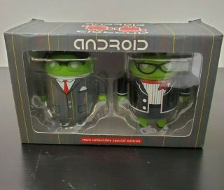 Google 2013 Executive Summit Android Mini Collectible Special Edition Figure Set