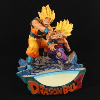 Dragon Ball Classic Scene Father And Son Kamehameha Figure Goku Gohan Figure Toy