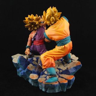 Dragon Ball Classic Scene Father And Son Kamehameha Figure Goku Gohan figure Toy 3