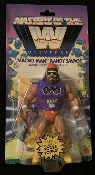 Masters Of The Wwe Universe Macho Man Randy Savage Action Figure